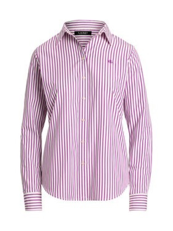 LAUREN RALPH LAUREN Koszula 200970764001 Fioletowy Classic Fit