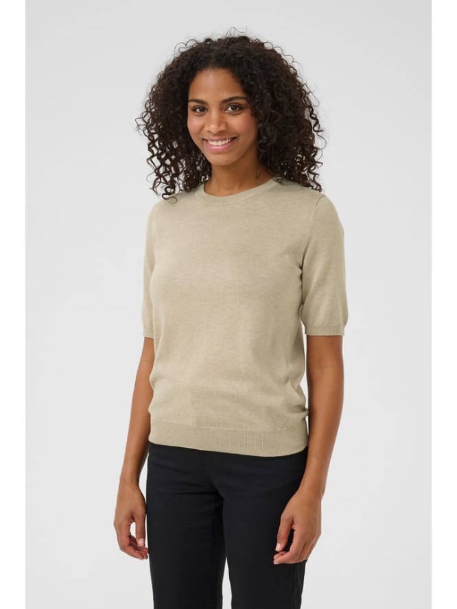 Kaffe Sweter w kolorze beżowym rozmiar: XXL