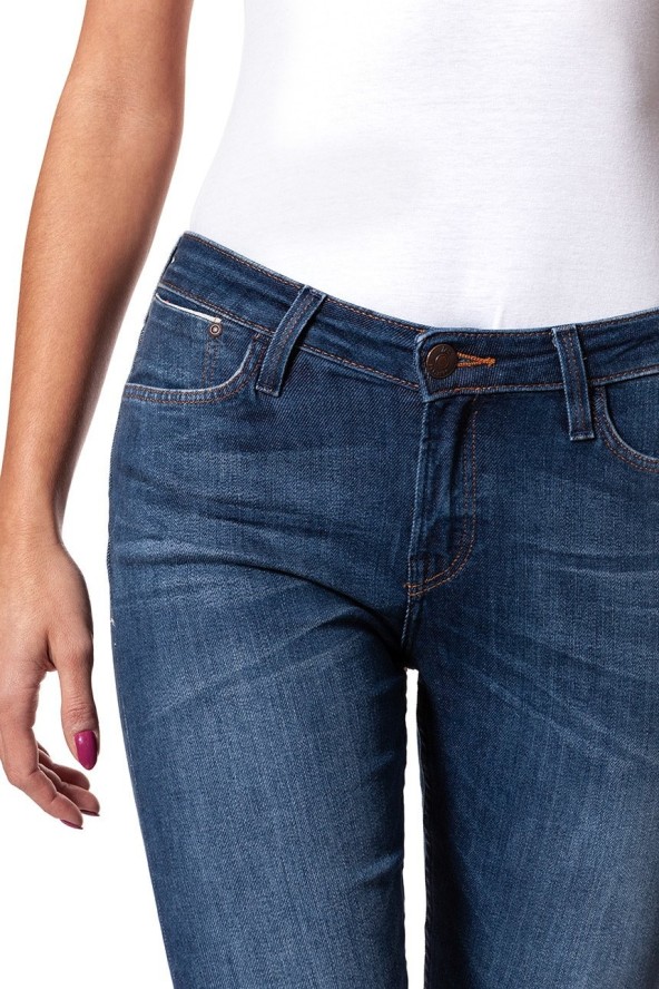 LEE SCARLETT SELVAGE ROEBLING WORN L31RBDMJ