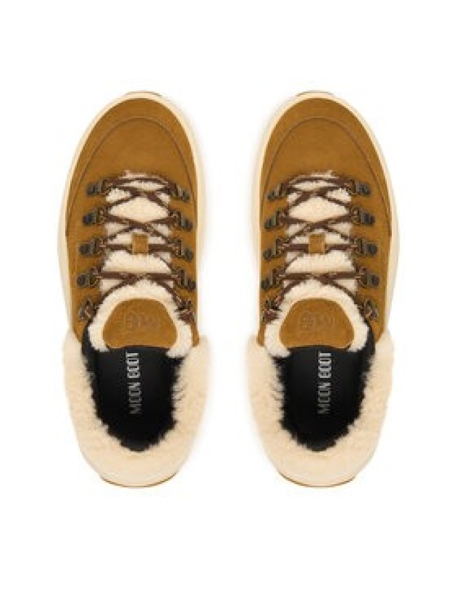 Moon Boot Sneakersy Moon247 City Shearling 80D2490040 Brązowy