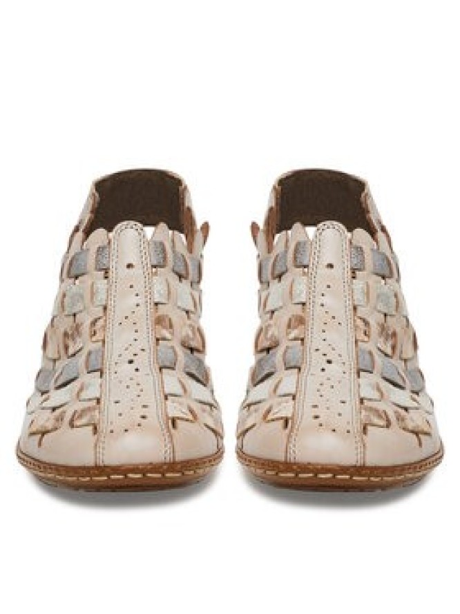 Rieker Sandały 46778-64 Beżowy