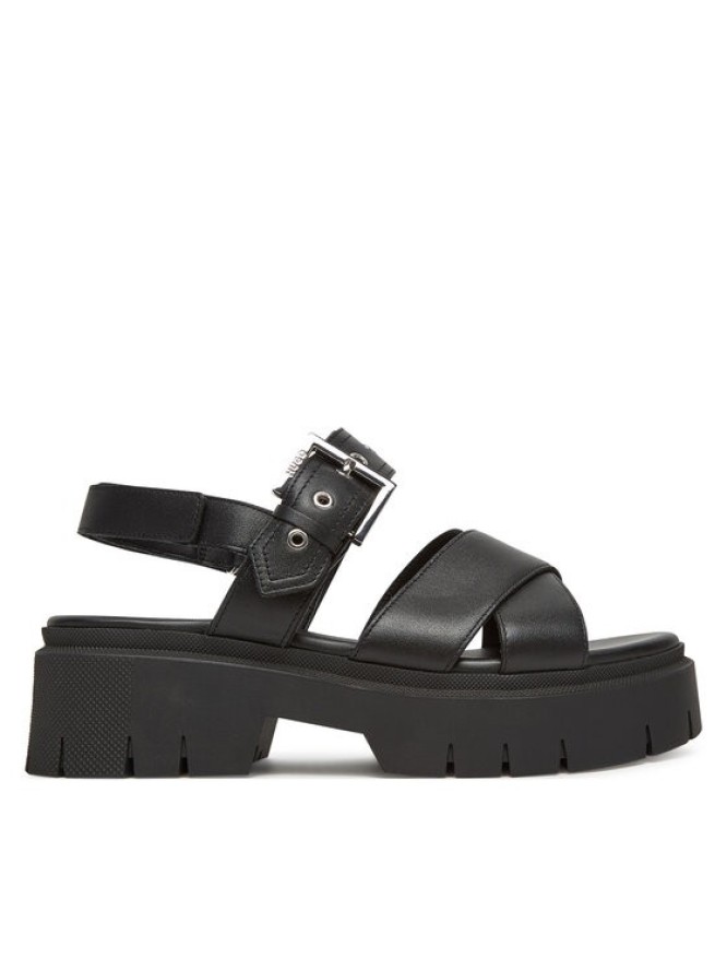 HUGO Sandały Kris_Sandal_BKNA 50542072 Czarny