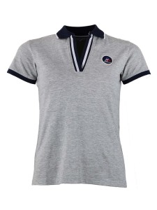 Peak Mountain Koszulka polo w kolorze szarym rozmiar: S