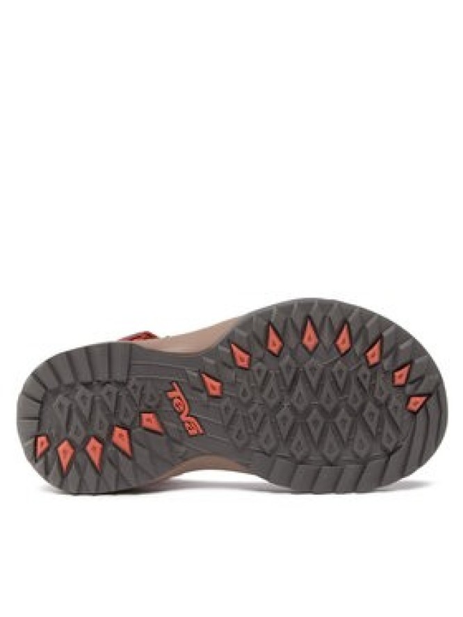 Teva Sandały Terra Fi Lite Suede 1124035 Pomarańczowy