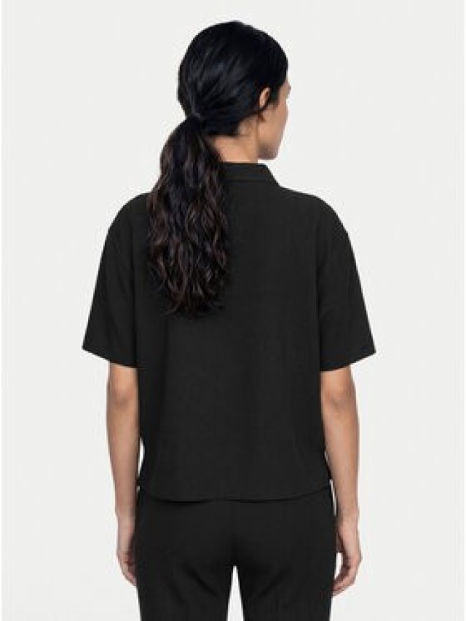 Calvin Klein Polo LV044E241G Czarny Relaxed Fit