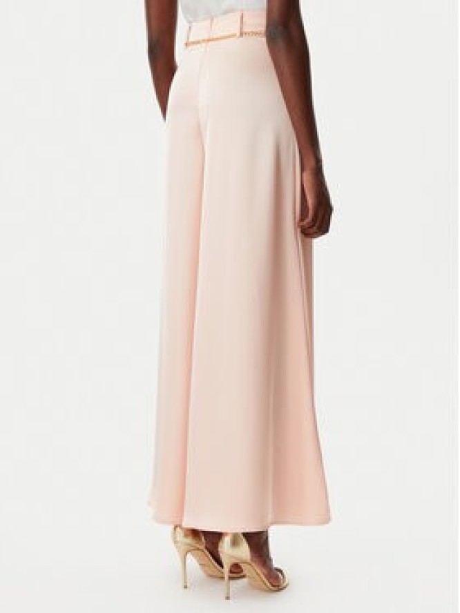 Rinascimento Spodnie materiałowe CFC0122582003 Różowy Regular Fit