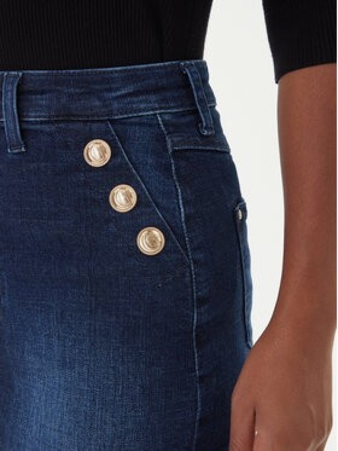 Guess Spódnica jeansowa W5BD1T D0791 Niebieski Regular Fit