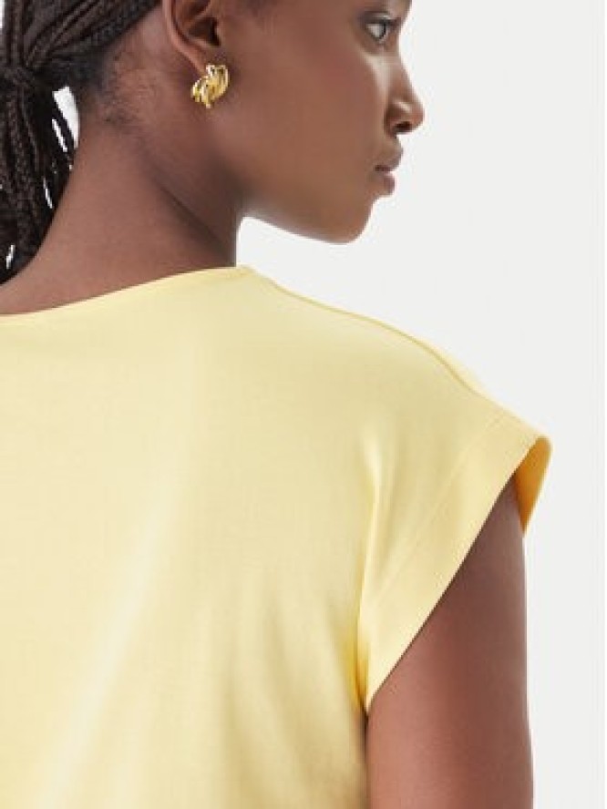 Marciano Guess T-Shirt G6GI04 K3505 Żółty Regular Fit