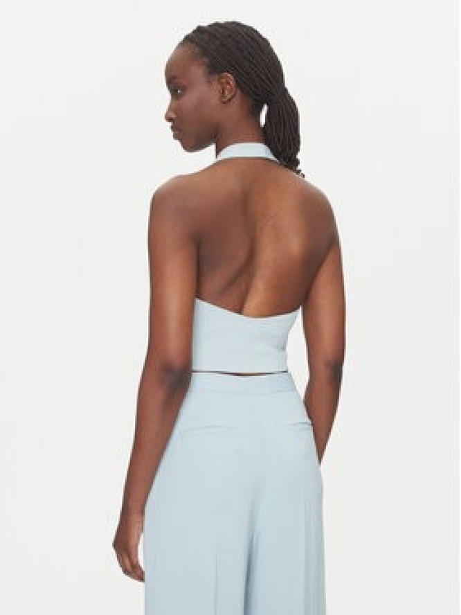 PINKO Kamizelka 104931 A213 E28 Niebieski Regular Fit