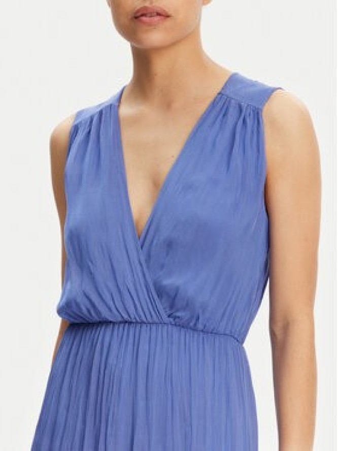 Haveone Sukienka letnia AFF-N005 Niebieski Loose Fit