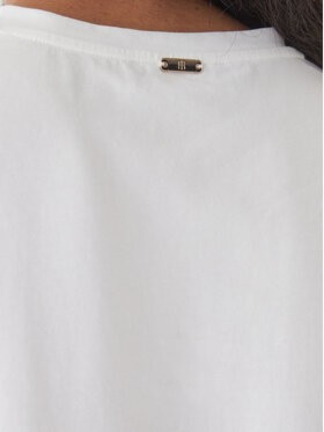 Fracomina T-Shirt FS26ST3001J401E5 Biały Regular Fit