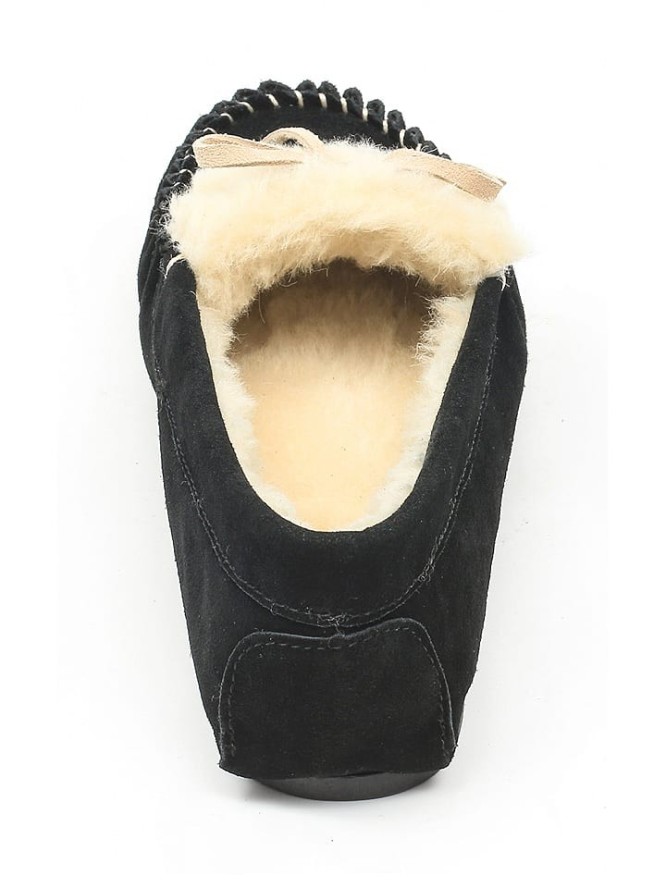 Gooce Skórzane mokasyny "Joia" w kolorze czarnym rozmiar: 37