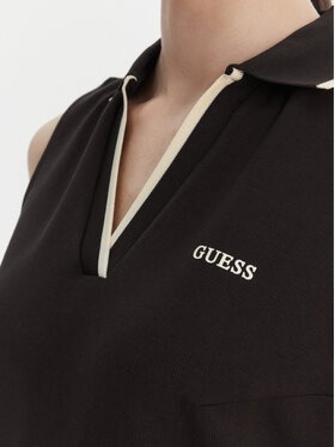 Guess Sukienka codzienna V6GK02 K2928 Brązowy Regular Fit