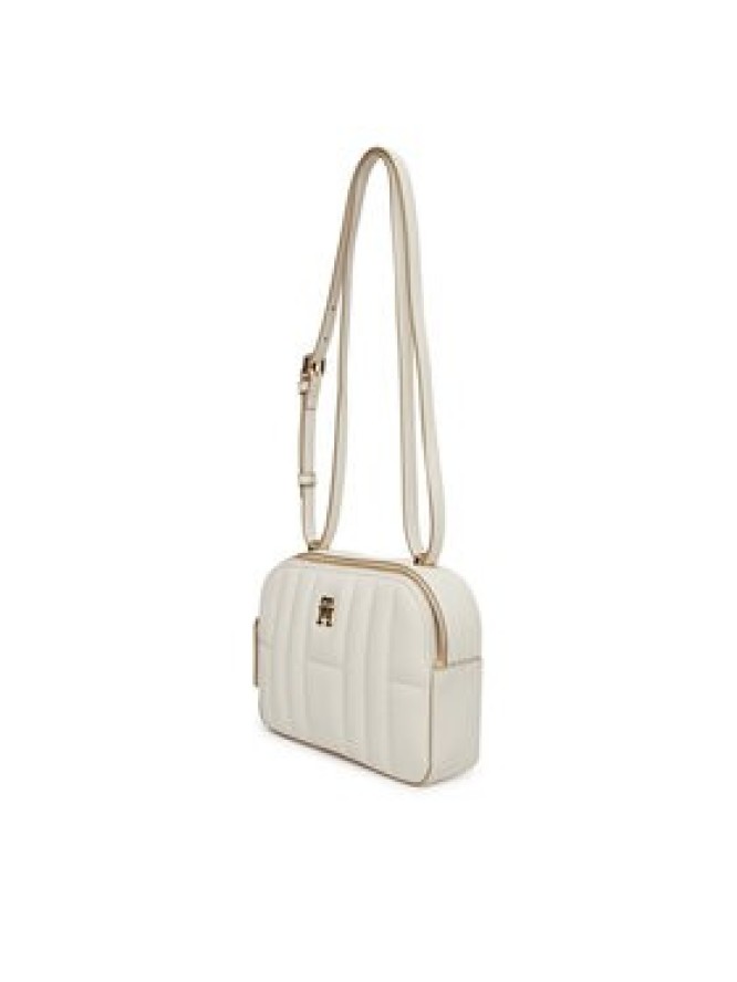Tommy Hilfiger Torebka Th Feminine Conv Camera Bag AW0AW17453 Écru