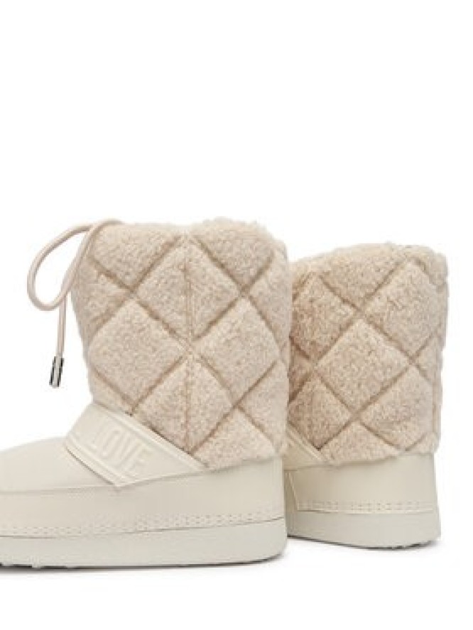 LOVE MOSCHINO Śniegowce JA24422G0NISJ12B Écru