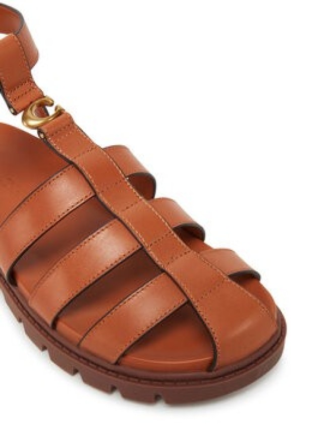 Coach Sandały CAR69 Brązowy