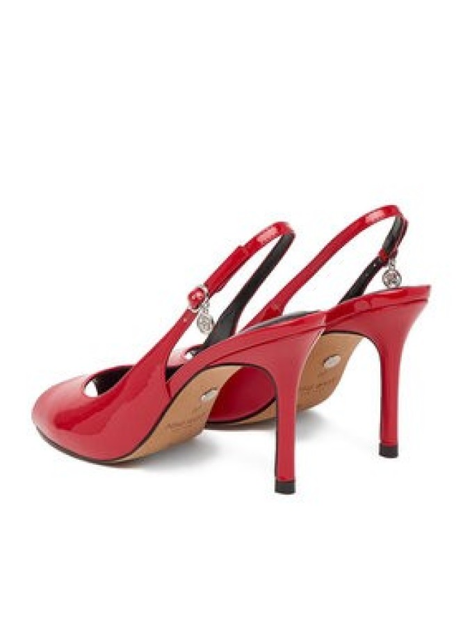 Nine West Sandały EO-TS6376-01 Czerwony ciemny