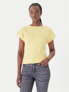 Marciano Guess T-Shirt G6GI04 K3505 Żółty Regular Fit