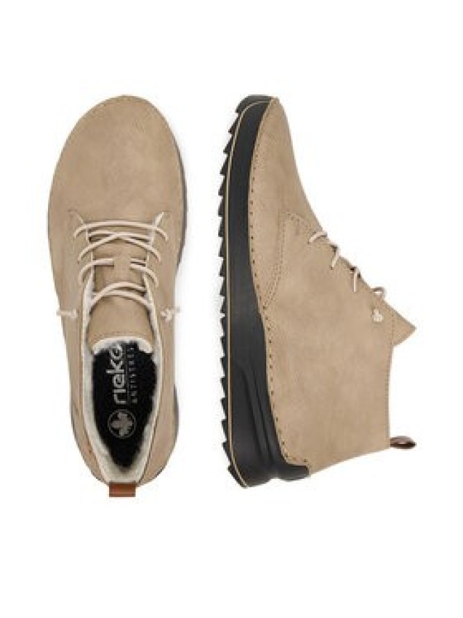 Rieker Trzewiki 51510-60 Beżowy