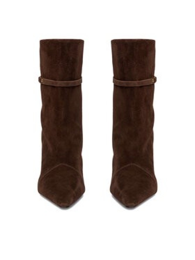 GINO ROSSI Botki EO-LS6531-04 Brązowy ciemny