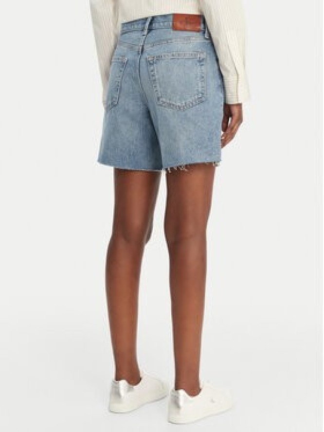 Calvin Klein Jeans Szorty jeansowe LV047F774G Niebieski Regular Fit