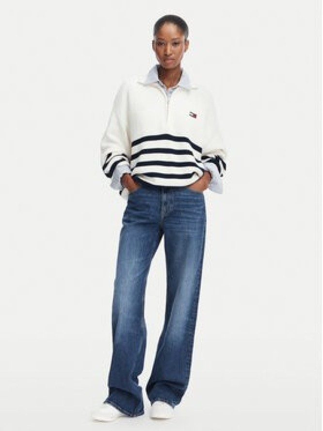 Tommy Jeans Jeansy MIA MR DW0DW23078 Granatowy Relaxed Fit