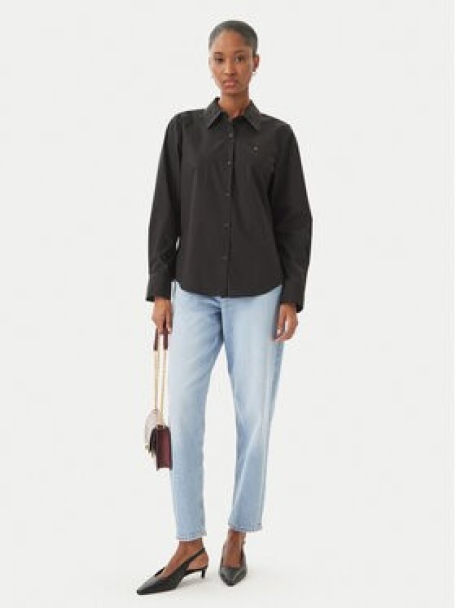 Tommy Hilfiger Koszula WW0WW47169 Czarny Regular Fit