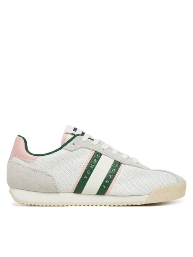 Tommy Jeans Sneakersy Tjw Low Profile Runner EN0EN02742 Biały
