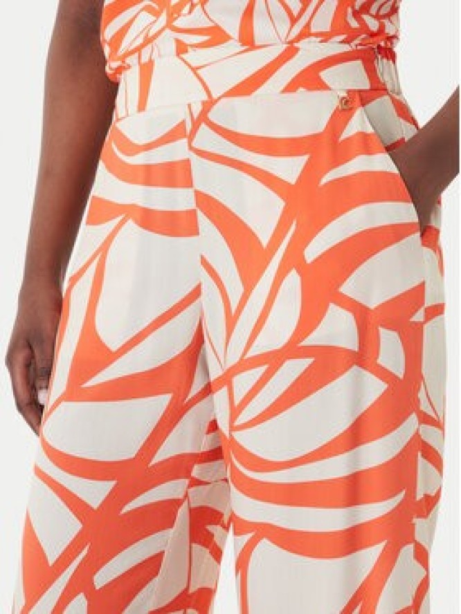 LOLA CASADEMUNT Spodnie materiałowe LS2614040 Pomarańczowy Regular Fit