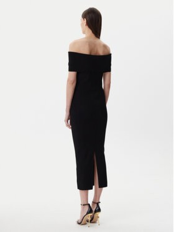 MICHAEL Michael Kors Sukienka dzianinowa MS582Y033D Czarny Slim Fit