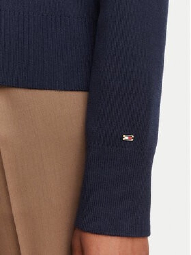 Tommy Hilfiger Kardigan WW0WW51415 Granatowy Regular Fit