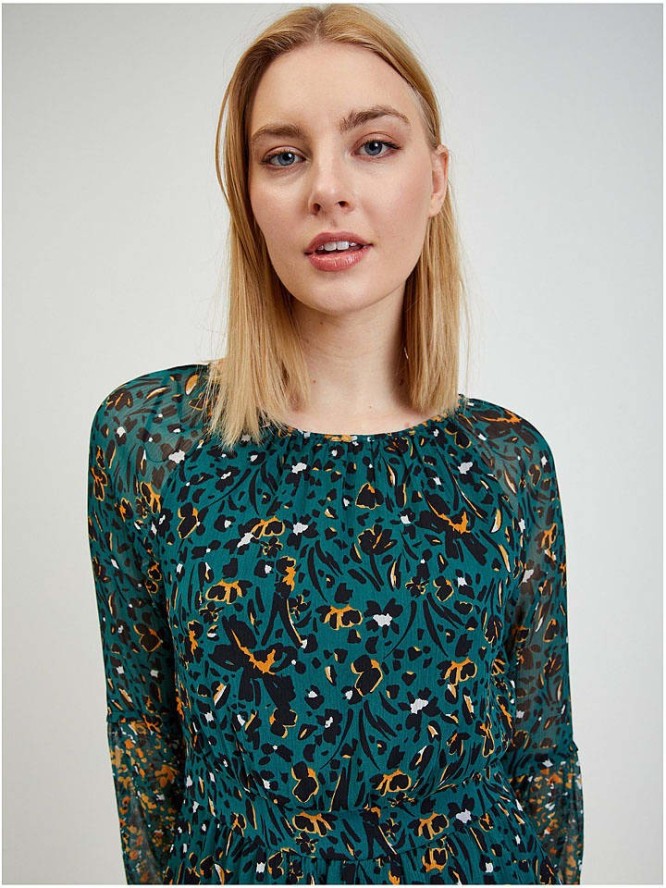 orsay Sukienka w kolorze morsko-czarnym rozmiar: 34