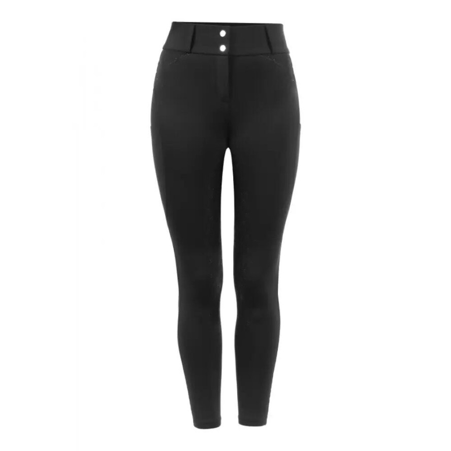 Damskie legginsy jeździeckie z pełną przyczepnością Cavallo Cavacandera