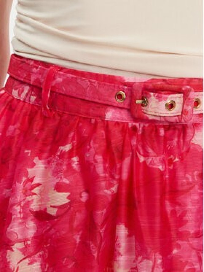 Fracomina Spódnica trapezowa FR25SG2012W775U6 Różowy Flare Fit