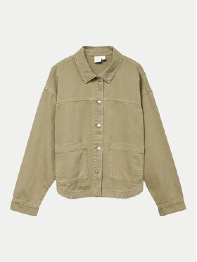 Vero Moda Koszula jeansowa Jamie 10331693 Zielony Relaxed Fit