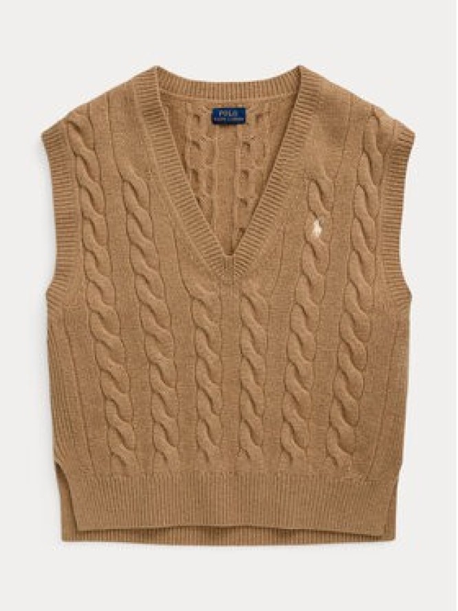 Polo Ralph Lauren Sweter 211949994001 Beżowy Regular Fit
