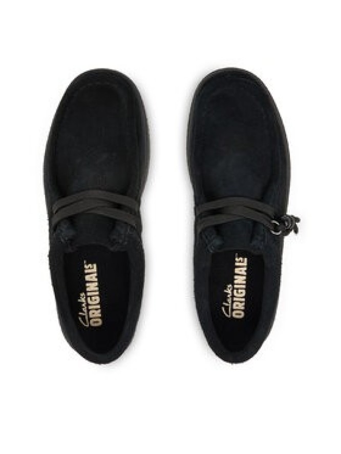 Clarks Półbuty Boxbee Walla. 26328111 Czarny