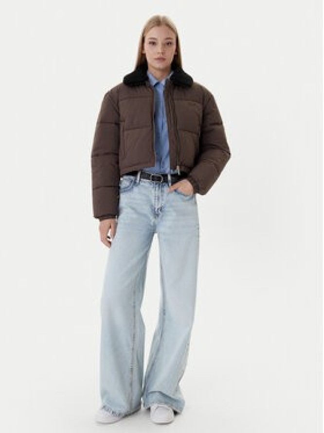 Tommy Jeans Kurtka zimowa Teddy DW0DW22049 Brązowy Regular Fit