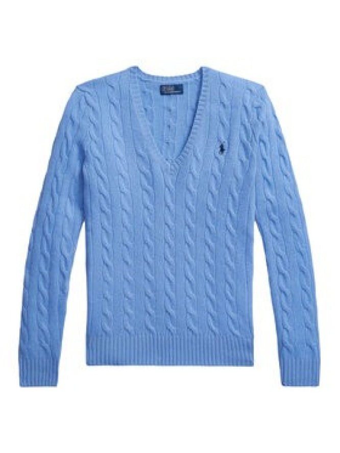 Polo Ralph Lauren Sweter 211971866004 Niebieski Slim Fit