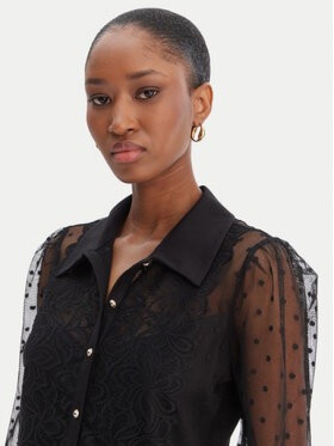 Morgan Koszula 261-TMUSIC Czarny Regular Fit