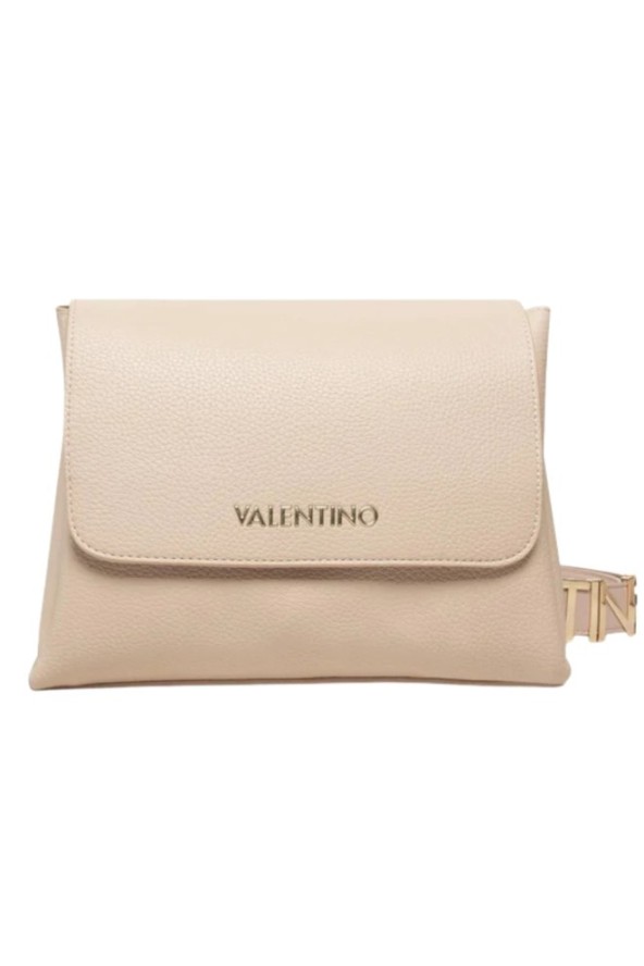 VALENTINO Duża beżowa torebka Alexia SS26