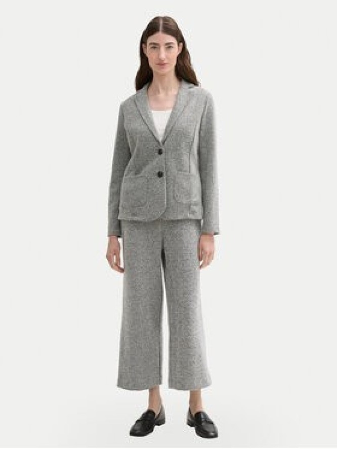 Tom Tailor Marynarka 1043871 Szary Regular Fit