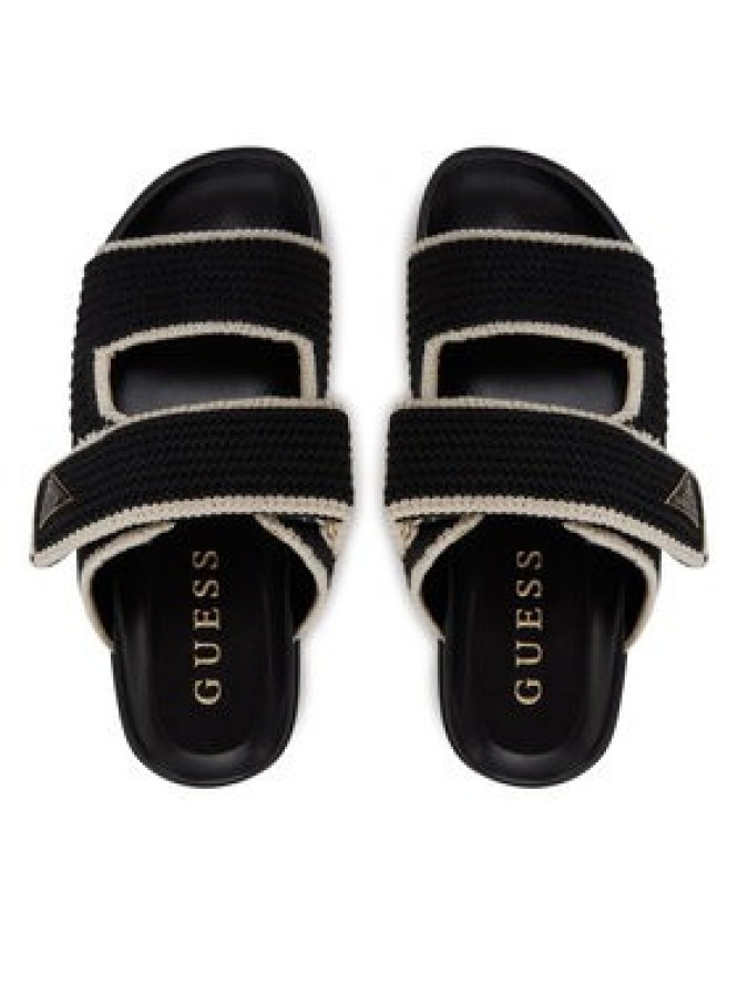 Guess Klapki FLJFDN FAB19 Czarny