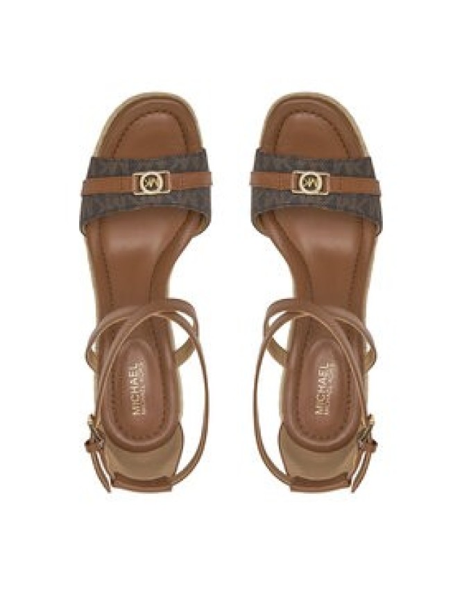 Michael Kors Espadryle Mandy Wedge 40R5MAMS2B Brązowy