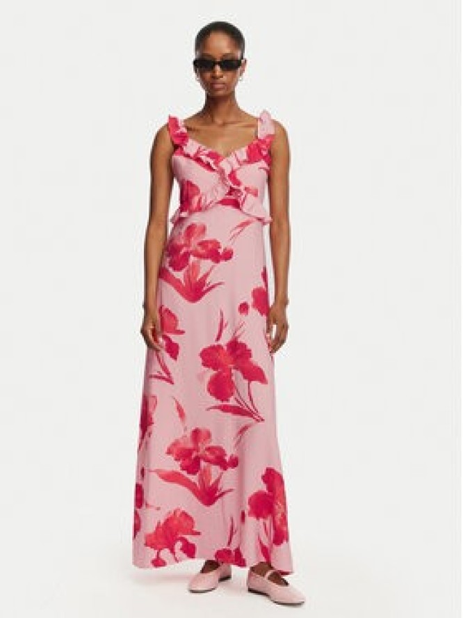 ONLY Sukienka letnia Hyaci 15372511 Różowy Regular Fit