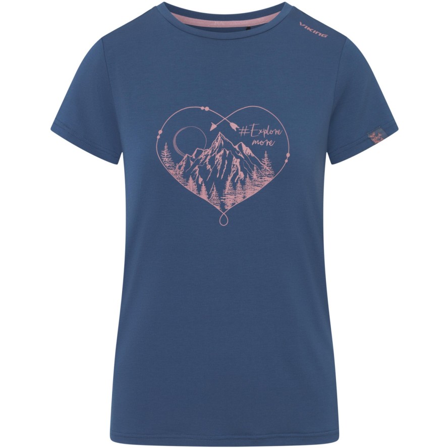 T-shirt damski VIKING Lenta Bamboo Light Lady