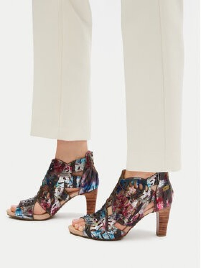 Laura Vita Sandały Albane 482 Czarny