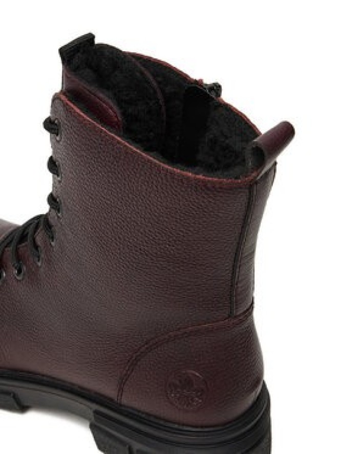 Rieker Trzewiki CEO-Z9116-35 Bordowy