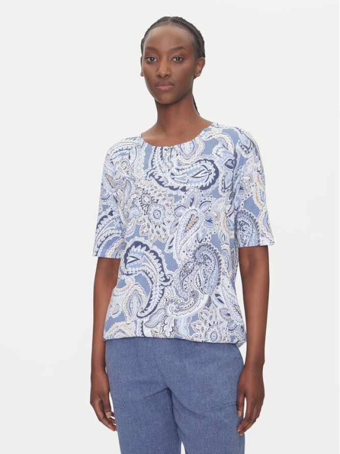 Olsen T-Shirt 11105109 Niebieski Regular Fit