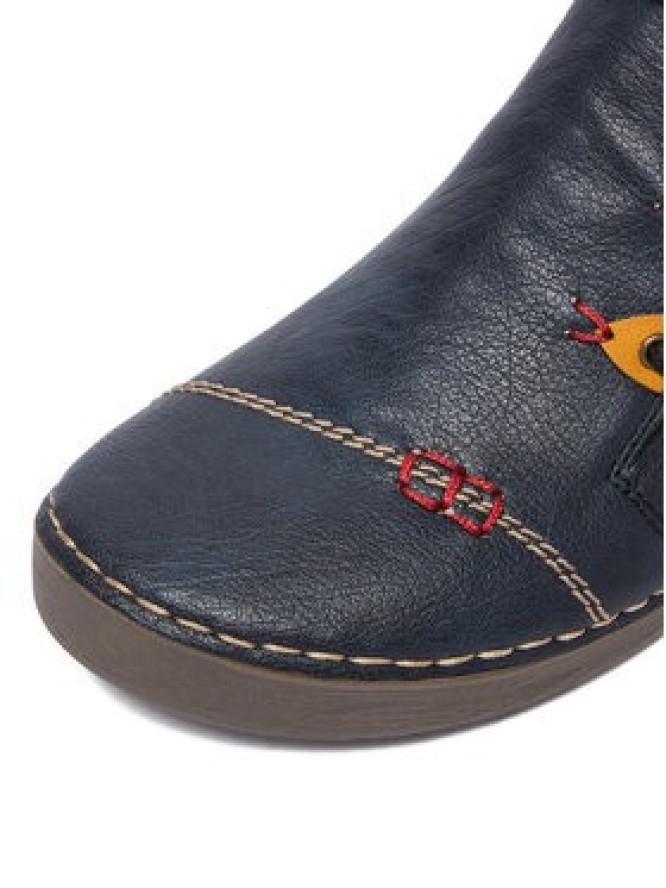 Rieker Botki CEO-72581-14 Granatowy